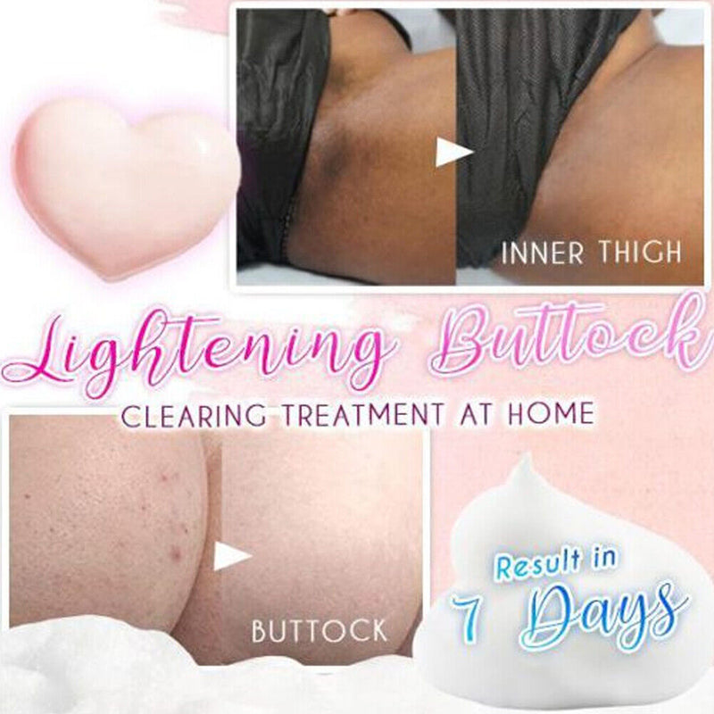 Face Body Skin Whitening Soap Remove Melanin Oil Control Peach Buttock Soaps