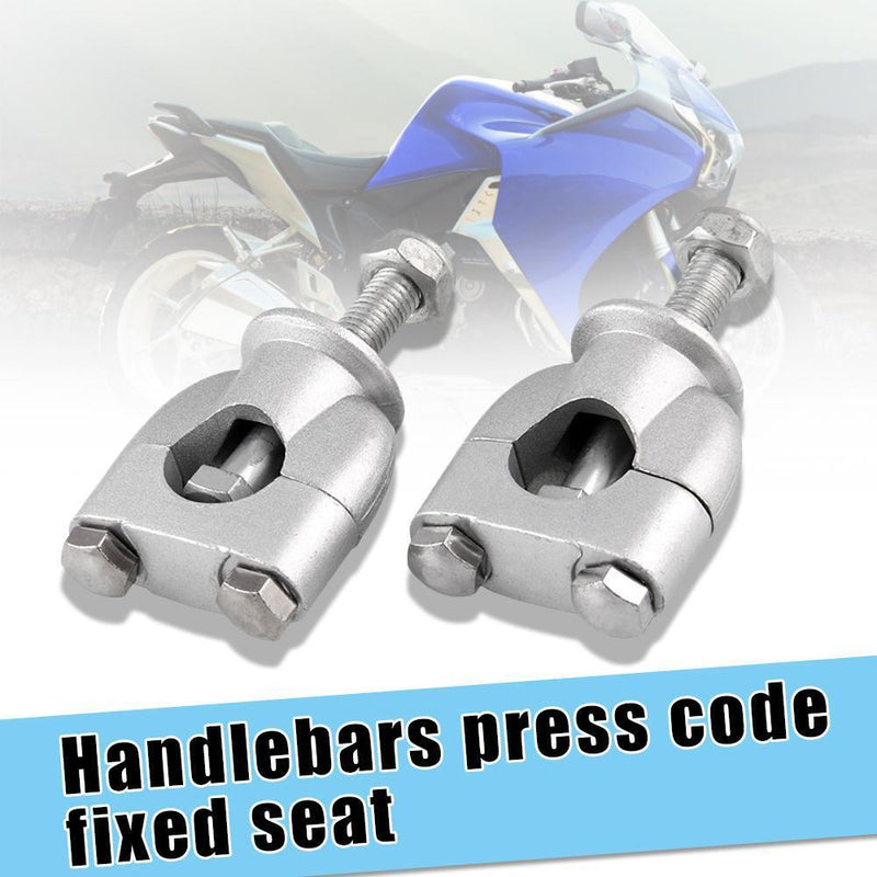 7/8 22mm Motorcycle Handle Bar Risers Dirt Pit Bike Motorbike Handleable Clamps