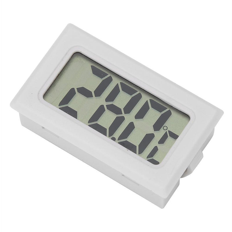 Fridge LCD Digital Thermometer Freezer Temperature Sensor Meter (White)