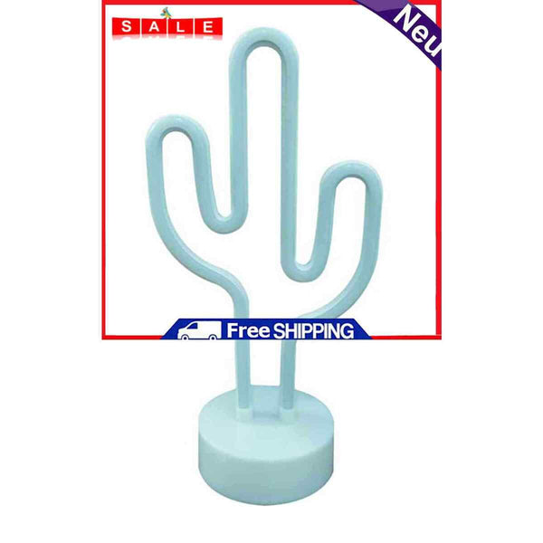 Neon Sign LED Lights Cactus - USB Charging Decorative Marquee Signs Light