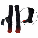 Sport Ski  Electric Heated Socks Foot Warmer Battery Power Thermal Cotton
