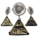 Camping Tripod Fan Storage Bag Outdoors Blowing Fan Holder (Camo)