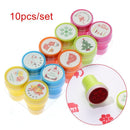 Claus Party Gifts Stamping Seal Cartoon Stamper Xmas  Stamps Christmas Signet