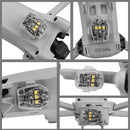Motorcycle 3 Colors Anti-collision Strobe Light LED Warning Light Signal Light