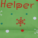 Non-woven Lady Cute Christmas Printing Apron Xmas Dinner Cooking Apron
