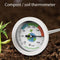 50cm Temperature Monitor Compost Soil Thermometer Probe for Garden Lawn Plant