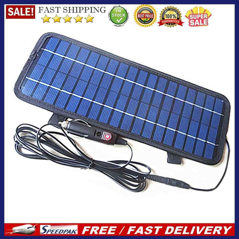 4.5W/12Volt Smart Power Solar Panel Charger for Car Boat Motorcycle