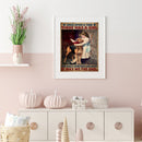 DIY 5D Painting Kit Women Diamond Picture Full Drill Round Rhinestone Drawing