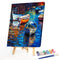 River Boat Oil Paint By Numbers Kit DIY Acrylic Painting on Canvas Picture
