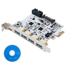 USB 3.0 PCI-E Type C Expansion Card PCI Express PCI-E 3.1 L6J8 Card USB To T3V2