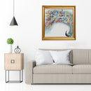 5D DIY Full Drill Diamond Painting Peafowl Cross Stitch Mosaic Craft Decor Kit