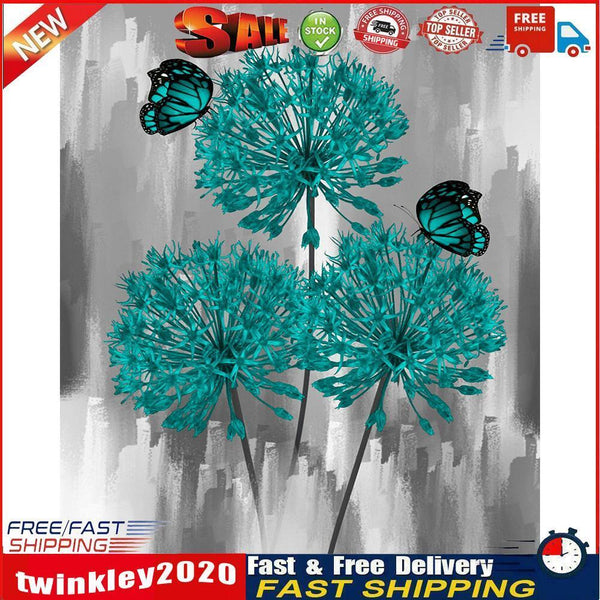 Butterfly Dandelion Oil Paint By Numbers DIY Frameless Picture On Canvas Newly