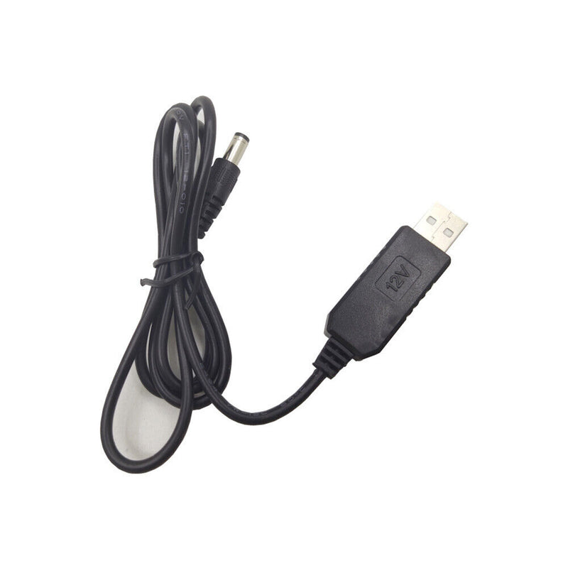 QC 3.0 USB to DC 12V Cable Power Boost Line Adapter Cable for WiFi Router