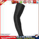 Anti-UV Sports Arm Sleeves Breathable Basketball Cycling Elbow Pad (L) Newly