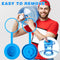 Reusable Non-Spill Water Bottle Caps 45-47mm 5 Gallon Jug Lids Replacement.