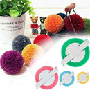 4 Size Pompom Pom-pom Maker Fluff Ball Weaver Needle Wool Knitting Craft E5B9