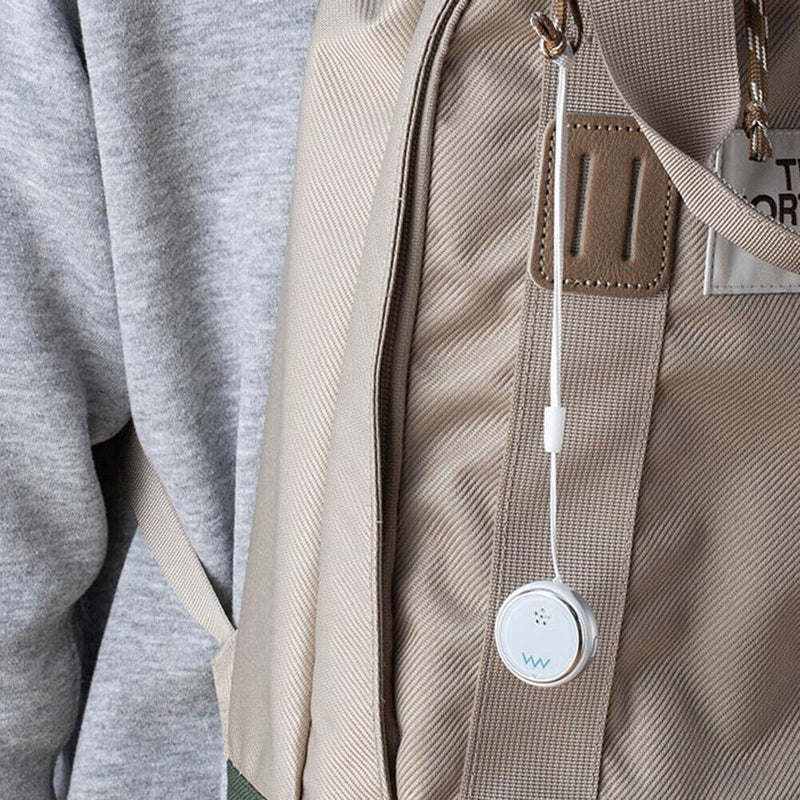 W8 Mini Tracking Device Bluetooth-compatible 4.0 Tag Key Finder (White)