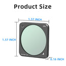 Camera Filter Lens for DJI OSMO Action 2 Optical Glass Replacements (CPL) Newly