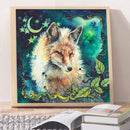 5D DIY Diamond Painting Fox Full Round Drill Mosaic Rhinestone Picture Home A