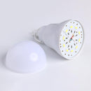 LED Bulb Dormitory Energy Saving Light USB Emergency Outdoor Lamp (White)