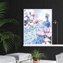 Full Embroidery Stamped Royal Peafowl DIY 11CT Needlework Sets Home Decoration