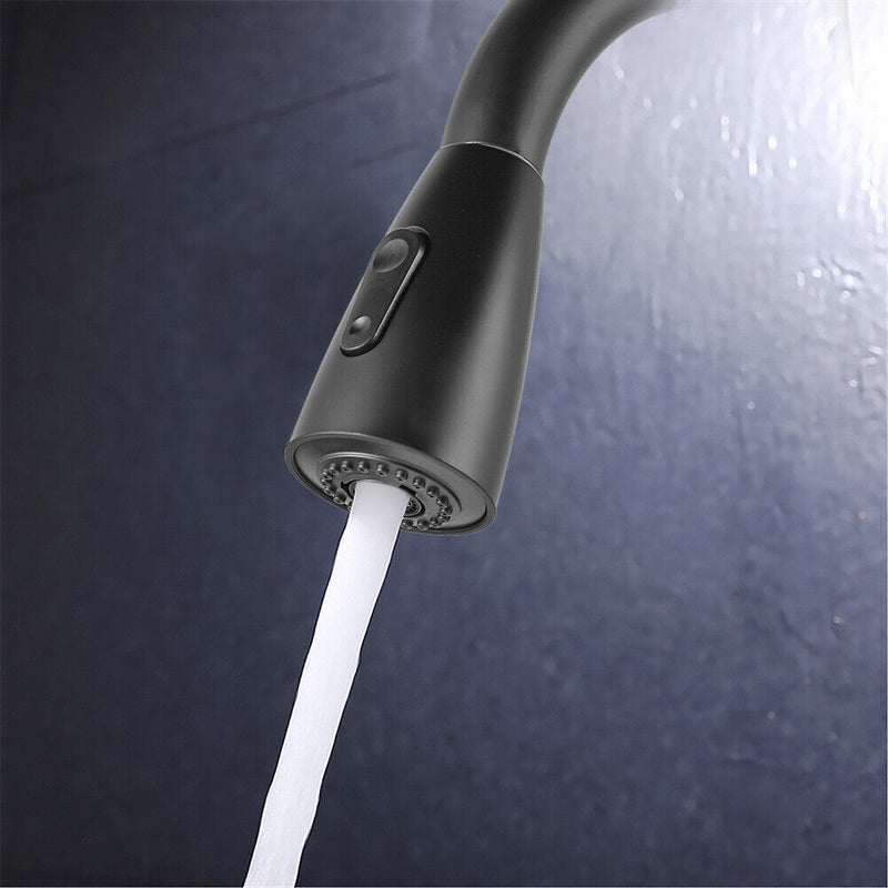 360 Degree Faucet Head 2 Mode Sink Basin Filter Pull-Out Nozzle Sprayer (B)