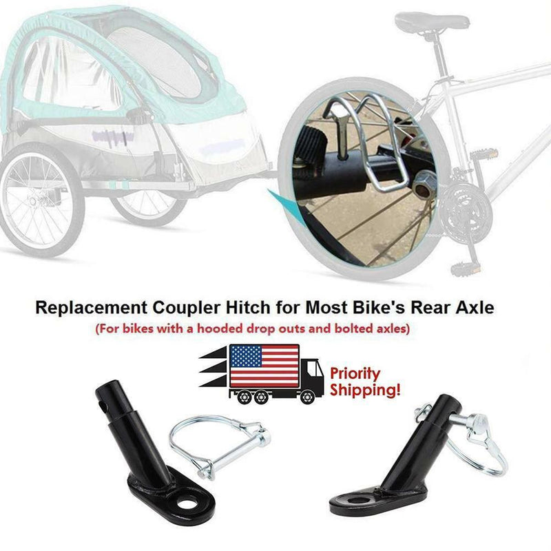 For InStep Schwinn Bike Bicycle Trailer Coupler Attachment Angled Hitch D6W0