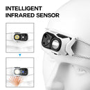 LED Headlamp Rechargeable Sensor Headlight Waterproof Camping Flashlight Torch
