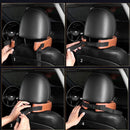Lumbar Rest PU Cushion Pad Memory Foam Headrest Car Pillow Neck Support