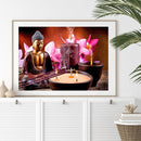 Zen Candle Buddha 5D DIY Diamond Painting Kits Full Round Drill Wall Decor Gifts