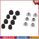 Ear Tips In-Ear Earbuds Cover Set for Sony WF-1000XM4 WF-1000XM3 (Black)
