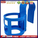 8x Water Cup Hanging Holder Hook for Above Swimming Pool Side Shelf (Blue)