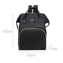 Mom Travel Rucksack Canvas Backpack Waterproof Portable Backpack (Black) Newly