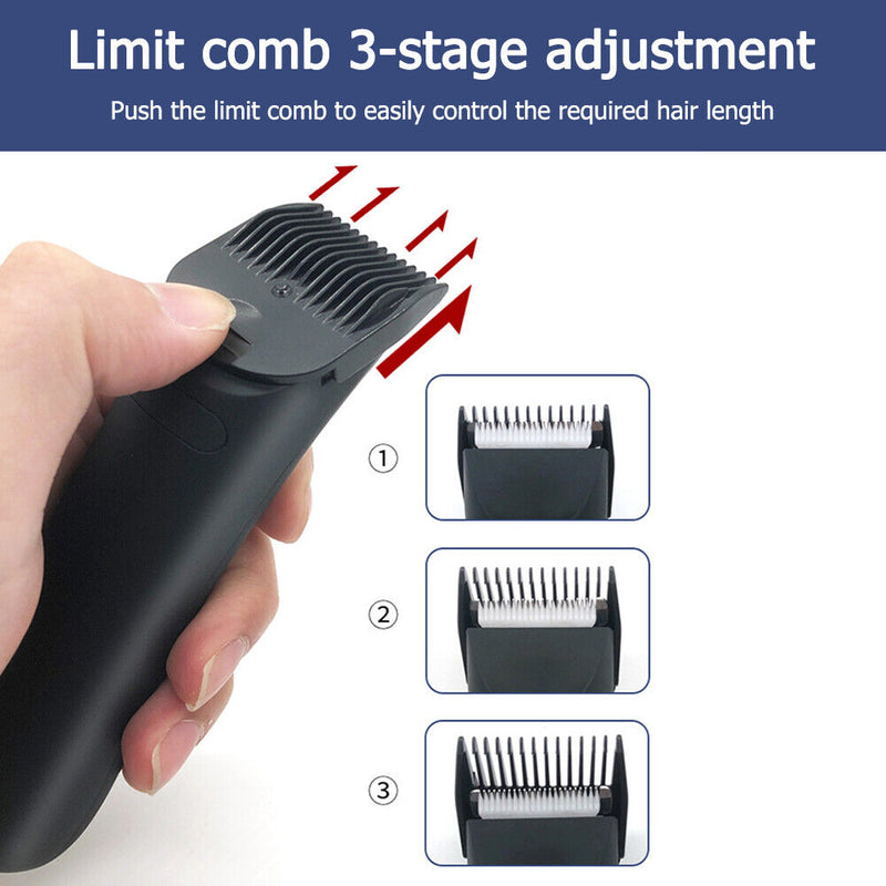 Professional Digital LCD Display Adjustable Beard Trimmer Hair Cutter Machine