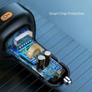 Bluetooth 5.0 Car Wireless FM Transmitter Adapter 2USB PD Charger AUX Hands-Free