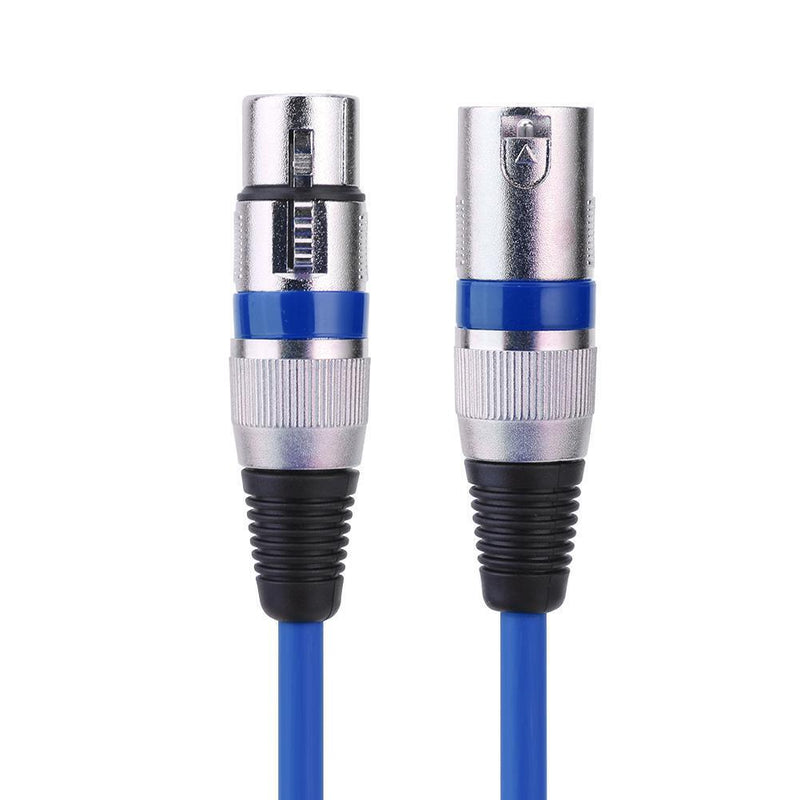 1.8m/5.9ft XLR 3Pin Male to Female Microphone Audio Cable Adapter Wire AUX Cord