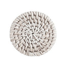 4pcs Cabinet Handle Rattan Wooden Drawer Knobs Dia 30/40/45mm Furniture Hardware