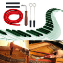 6pcs Piano Tuning Lever Tools Kit Mute Hammer DIY Musical Instrument Piano Parts