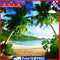 Beach Coconut Tree Oil Paint By Numbers Kits Canvas Picture Wall Art DIY Craft