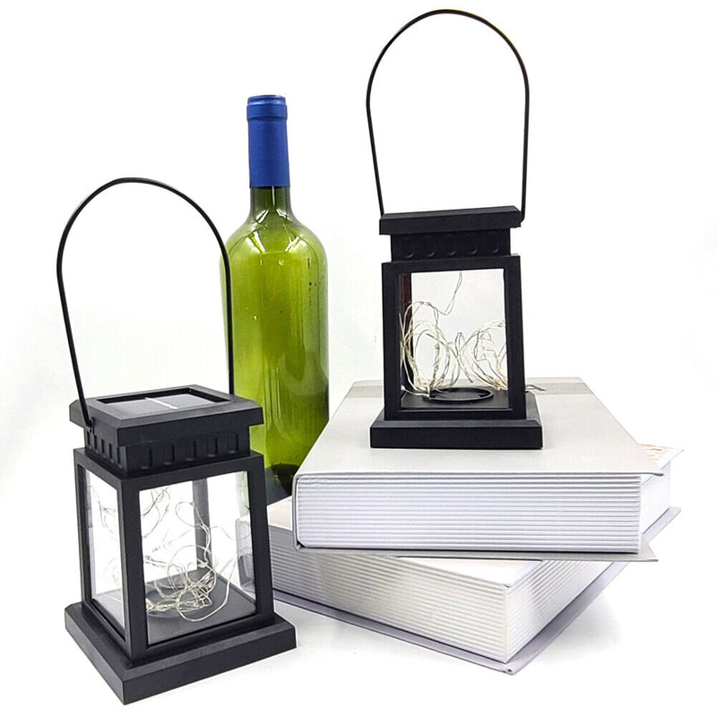 Solar Powered Lights 20 LED Outdoor Lighting Control Lanterns (Warm White)