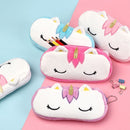 Key Chain Pendant Makeup Pouch Plush Pencil Case Coin Purse Unicorn Pen Bag