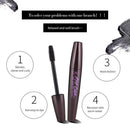 Mascara Waterproof Curling Thicken Lengthen Eyelashes Quick Dry Makeup Tool
