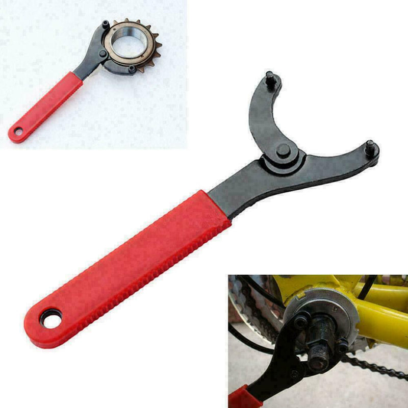 Bike Repair Tool Bottom Vracket Wrench Crank Set Lock Spanner Axle Ring Spi X4M4