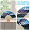 Independence Day Eagle Oil Paint Folding Fan By Numbers DIY Digital Oil Paint