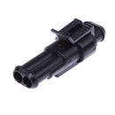 5 Sets 2 Pin Car Waterproof Wire Connector HID Plug 1.5mm Terminals 18 AWG