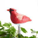 Soil Water Tester Bird Shape Flower Pot Moisture Sensor Farm Meter (Red)