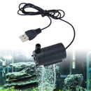 USB Small Water Mini Ultra Mute Submersible Pump 1 Pump Oxygen M~ 5V U3A9