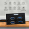 4-Port Mini USB 3.0 HUB Splitter Adapter External Converter for Laptop Desktop