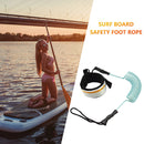 Safety Surf Foot Leg Rope TPU Surfing Paddle Board Coiled Surfboard Ankle Lea