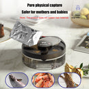 Wall Electric Insect Fly Trap Automatic Flycatcher Device (Recharged Black)